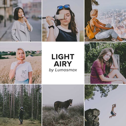 Bright, Light and Airy Lightroom Presets